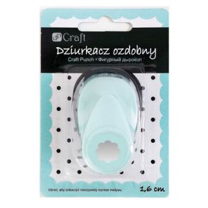 Dziurkacz ozdobny dpCraft 1,6cm Kółko z falbanką